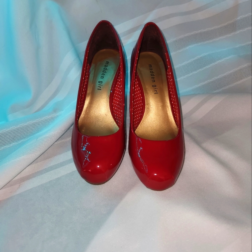 Red high heels
